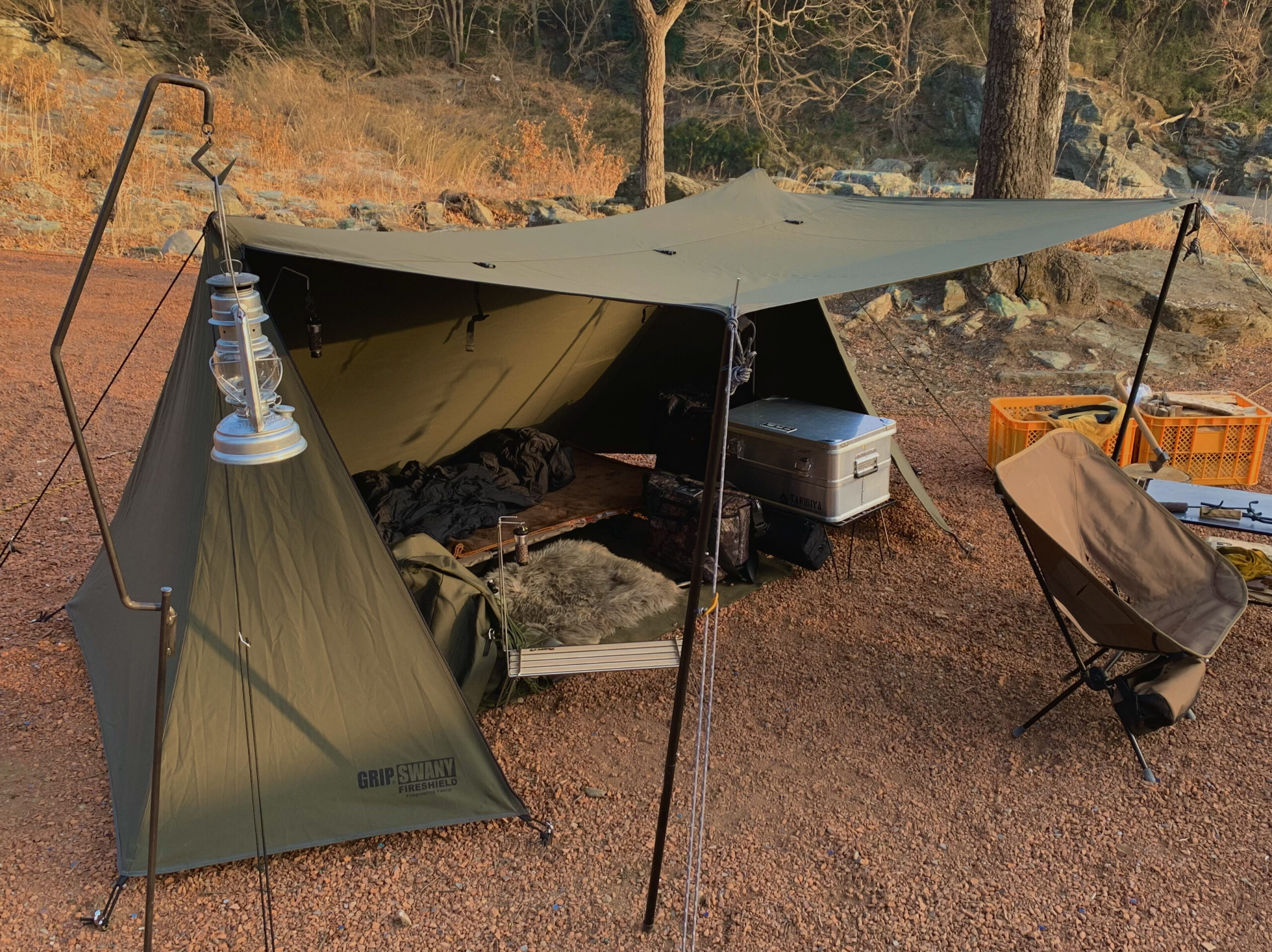 グリップスワニー テント FIREPROOF GS TENT/OLIVE GS… | ochge.org